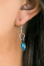 Load image into Gallery viewer, You Should See Me In Crown Blue Necklace Paparazzi Accessories