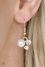 Load image into Gallery viewer, Toast To Perfection - Gold Pearl Necklace Paparazzi Accessories