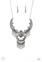 Load image into Gallery viewer, Rogue Vogue Silver Necklace Paparazzi Accessories