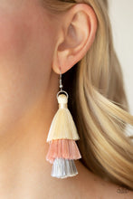 Load image into Gallery viewer, Hold On To Your Tassel Pink Earrings Paparazzi Accessories