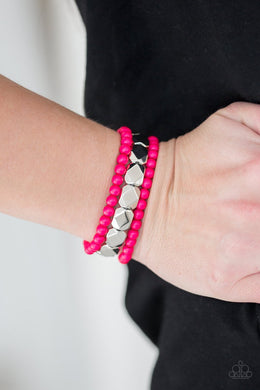 Fiesta Flavor Pink Bracelet Paparazzi Accessories