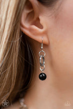 Load image into Gallery viewer, Charmed I am Sure Black Necklace Paparazzi Accessories