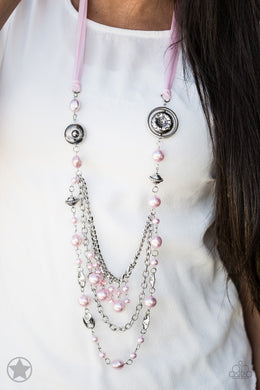 All The Trimmings Pink Necklace Paparazzi Accessories