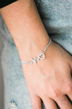 Load image into Gallery viewer, Skipping Beats White Bracelet Paparazzi Accessories