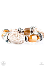 Load image into Gallery viewer, Glaze of Glory Peach Stretchy Bracelet Paparazzi Accessories