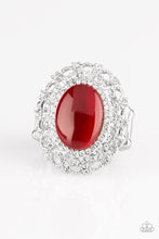 Load image into Gallery viewer, Baroque The Spell Red Moonstone Ring Paparazzi Accessories