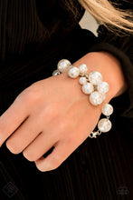 Load image into Gallery viewer, Girls In Pearls White Pearl Bracelet Paparazzi Accessories