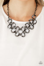 Load image into Gallery viewer, Work, Play and Slay Black Necklace Paparazzi Accessories