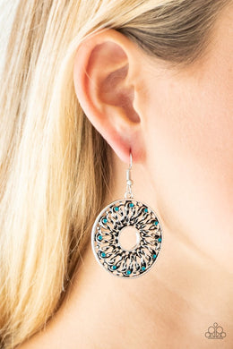 Malibu Musical Blue Earring Paparazzi Accessories