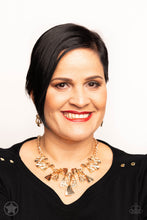 Load image into Gallery viewer, The Sands of Time Gold Necklace Paparazzi Accessories