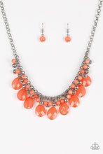 Load image into Gallery viewer, Trending Tropicana Orange Necklace Paparazzi Accessories
