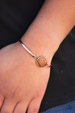 Load image into Gallery viewer, Heart Knock Life Copper Bracelet paparazzi accessories