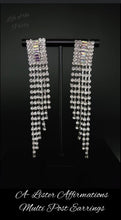Load image into Gallery viewer, A-Lister Affirmations Multi Rhinestone Post Earring Paparazzi Accessories