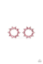 Load image into Gallery viewer, Richly Resplendent Pink Earrings Paparazzi Accessories