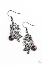 Load image into Gallery viewer, Make You Vine Purple Earring Paparazzi Accessories