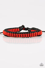 Load image into Gallery viewer, Trail Tracker Red Urban Bracelet Paparazzi Accessories