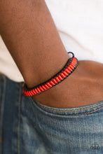 Load image into Gallery viewer, Trail Tracker Red Urban Bracelet Paparazzi Accessories