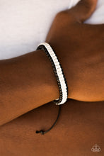 Load image into Gallery viewer, Trail Tracker White Urban Bracelet Paparazzi Accessories