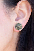Load image into Gallery viewer, Garden Glee Brass Earring Paparazzi Accessories