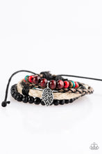 Load image into Gallery viewer, Forest Trail Multi Leather Urban Bracelet Paparazzi Accessories