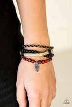Load image into Gallery viewer, Forest Trail Multi Leather Urban Bracelet Paparazzi Accessories