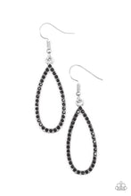 Load image into Gallery viewer, Twilight Shimmer Black Earrings Paparazzi Accessories