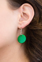 Load image into Gallery viewer, Bali Boardwalk - Green Wooden Necklace Paparazzi Accessories