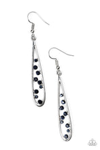 Load image into Gallery viewer, Here Comes The Reign Blue Earring Paparazzi Accessories