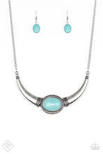 Load image into Gallery viewer, Cause a Steer Blue Necklace Paparazzi Accessories