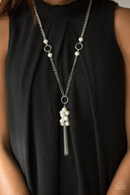 Load image into Gallery viewer, Hit The Runway White Necklace Paparazzi Accessories