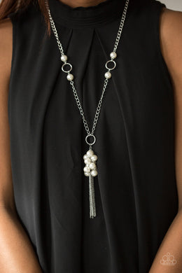 Hit The Runway White Necklace Paparazzi Accessories