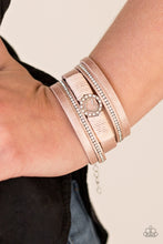 Load image into Gallery viewer, It Takes Heart Pink Leather Bracelet Paparazzi Accessories