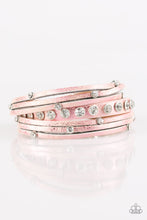 Load image into Gallery viewer, CATWALK It Off - Pink Leather Bracelet Paparazzi Accessories