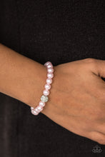 Load image into Gallery viewer, I&#39;m Here For The Bride Pink Pearl Bracelet Paparazzi Accessories