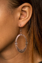 Load image into Gallery viewer, Radiantly Rural Copper Earring Paparazzi Accessories