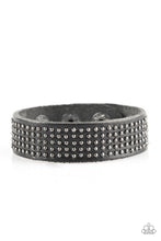 Load image into Gallery viewer, Road Pilot Black Leather Urban Bracelet Paparazzi Accessories