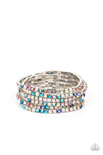 Load image into Gallery viewer, Rock Candy Range Multi Rhinestone Stretchy Bracelet Paparazzi Accessories