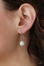 Load image into Gallery viewer, BALLROOM For Rent White Pearl Necklace Paparazzi Accessories
