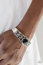 Load image into Gallery viewer, Joyful Journeys Black Hinge Bracelet Paparazzi Accessories