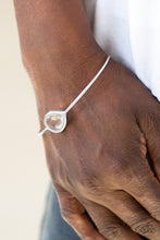 Load image into Gallery viewer, Make A Spectacle White Cuff Bracelet Paparazzi Accessories