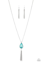 Load image into Gallery viewer, Elite Shine Blue Necklace Paparazzi Accessories