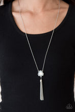 Load image into Gallery viewer, The Glow Show White Necklace Paparazzi Accessories