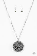 Load image into Gallery viewer, Royal In Roses Silver Necklace Paparazzi Accessories
