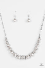 Load image into Gallery viewer, The Fashion Show Must Go On! Silver Necklace Paparazzi Accessories