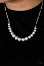 Load image into Gallery viewer, The Fashion Show Must Go On! Silver Necklace Paparazzi Accessories