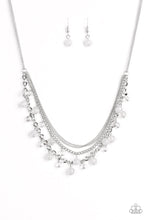 Load image into Gallery viewer, Ocean Odyssey Silver Necklace Paparazzi Accessories