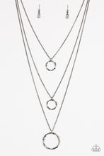 Load image into Gallery viewer, Timelessly Twisted Black Necklace Paparazzi Accessories