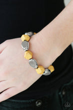 Load image into Gallery viewer, Rock Candy Canyons Yellow Bracelet Paparazzi Accessories