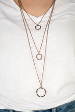 Load image into Gallery viewer, Timelessly Twisted Copper Necklace Paparazzi Accessories
