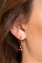 Load image into Gallery viewer, Timelessly Twisted Copper Necklace Paparazzi Accessories